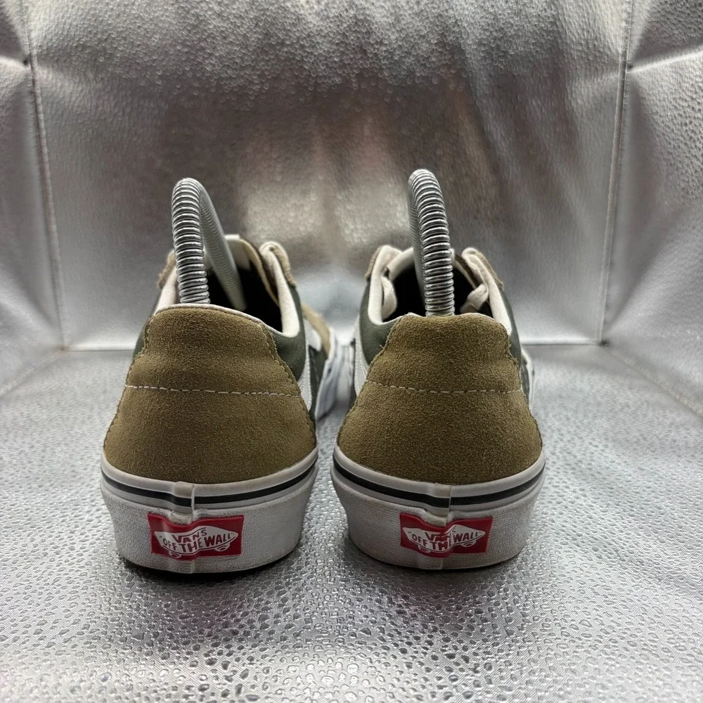 Size 7M/8.5W Vans Sk8‎ Low Color Block Demitasse True White Unisex Shoes 721356